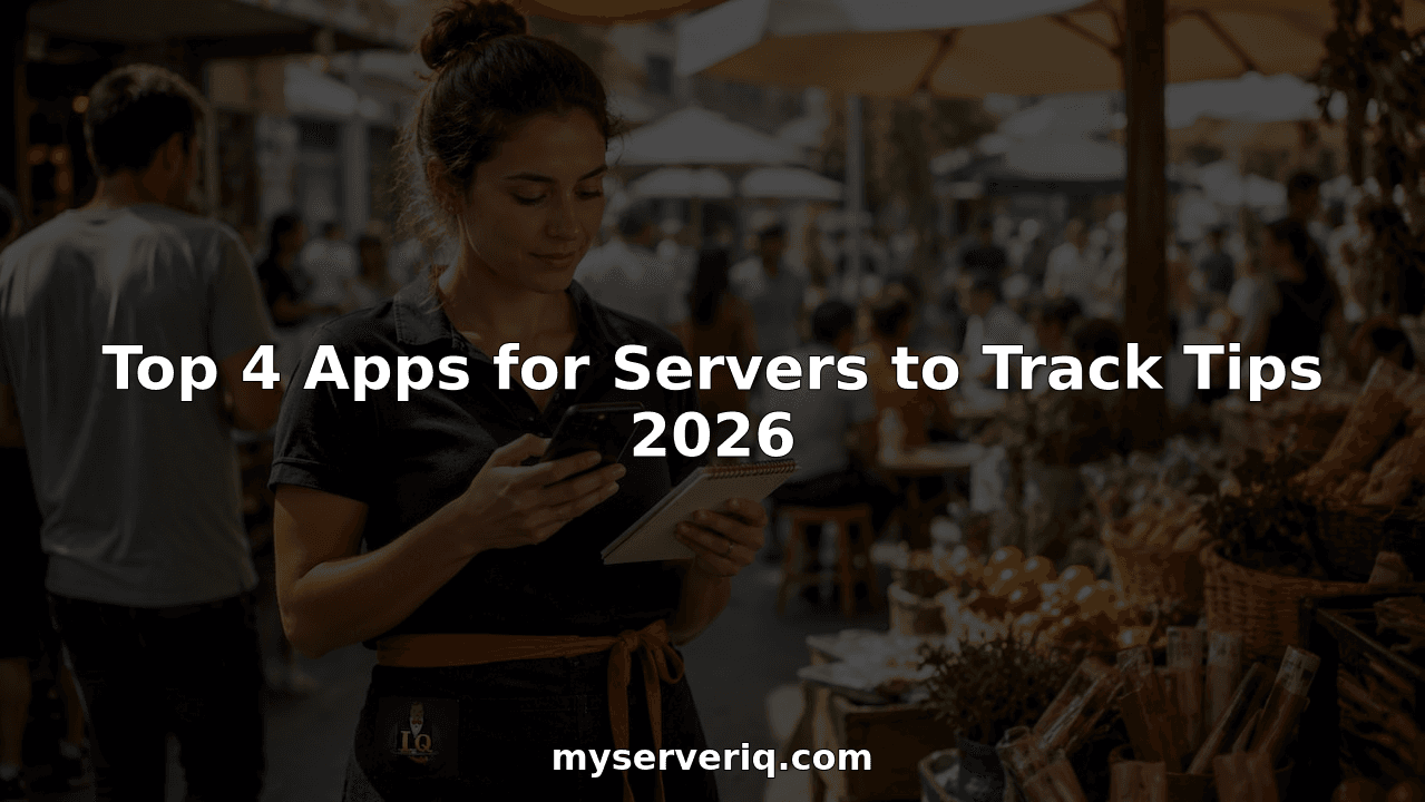 Top 4 Apps for Servers to Track Tips 2026