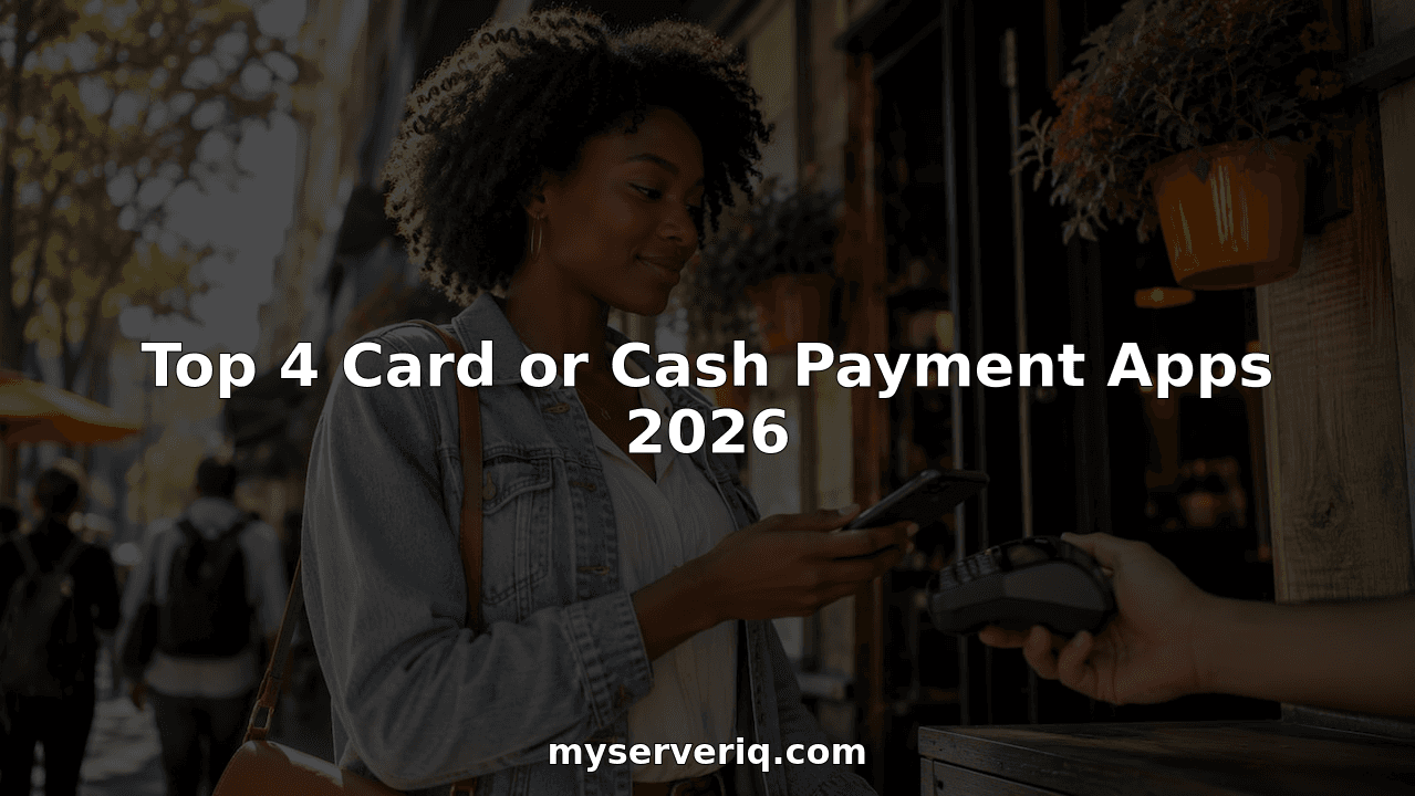 Top 4 Card or Cash Payment Apps 2026